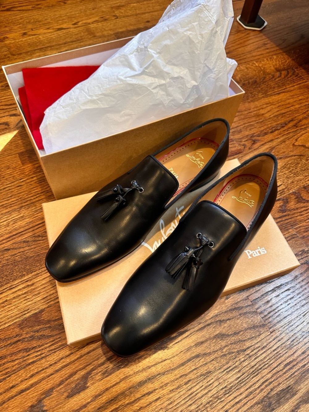 Men’s Christian Louboutin Tassel Dress Shoes - Picture 4 of 10